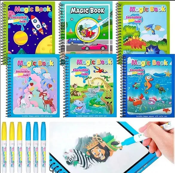 Libro mágico de agua