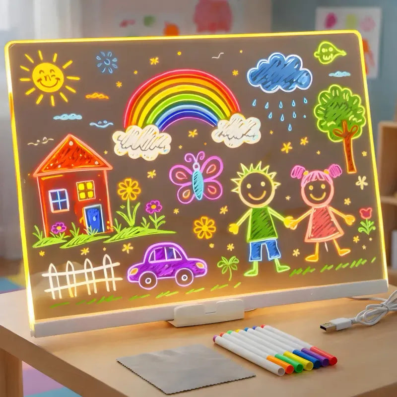 Tablero mágico LED para dibujar