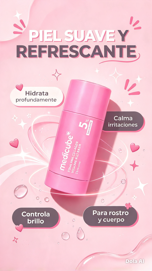Collagen Bálsamo Medicube PDRN Pink Collagen en barra